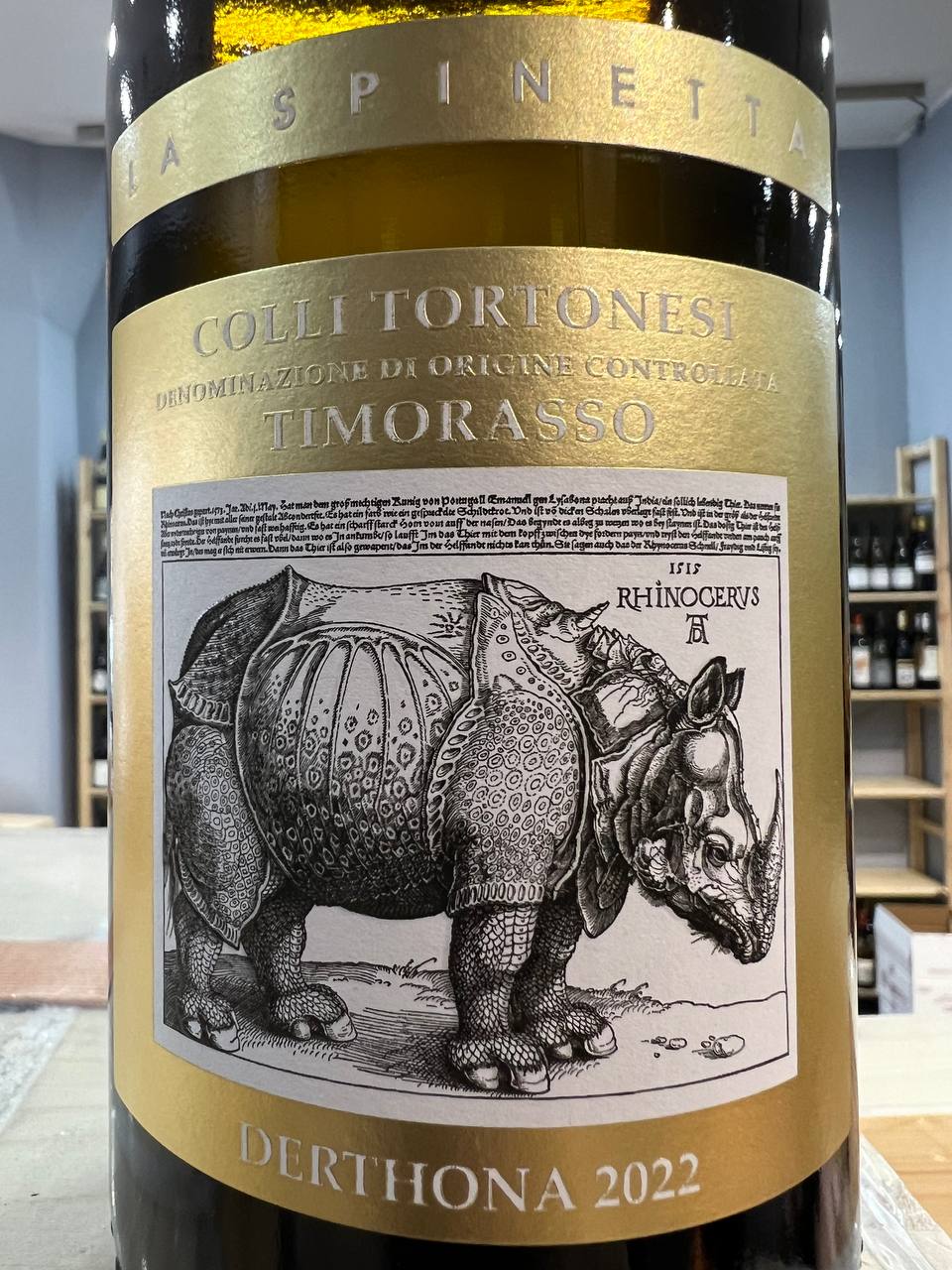 Derthona 2022 Timorasso La Spinetta Colli Tortonesi DOC