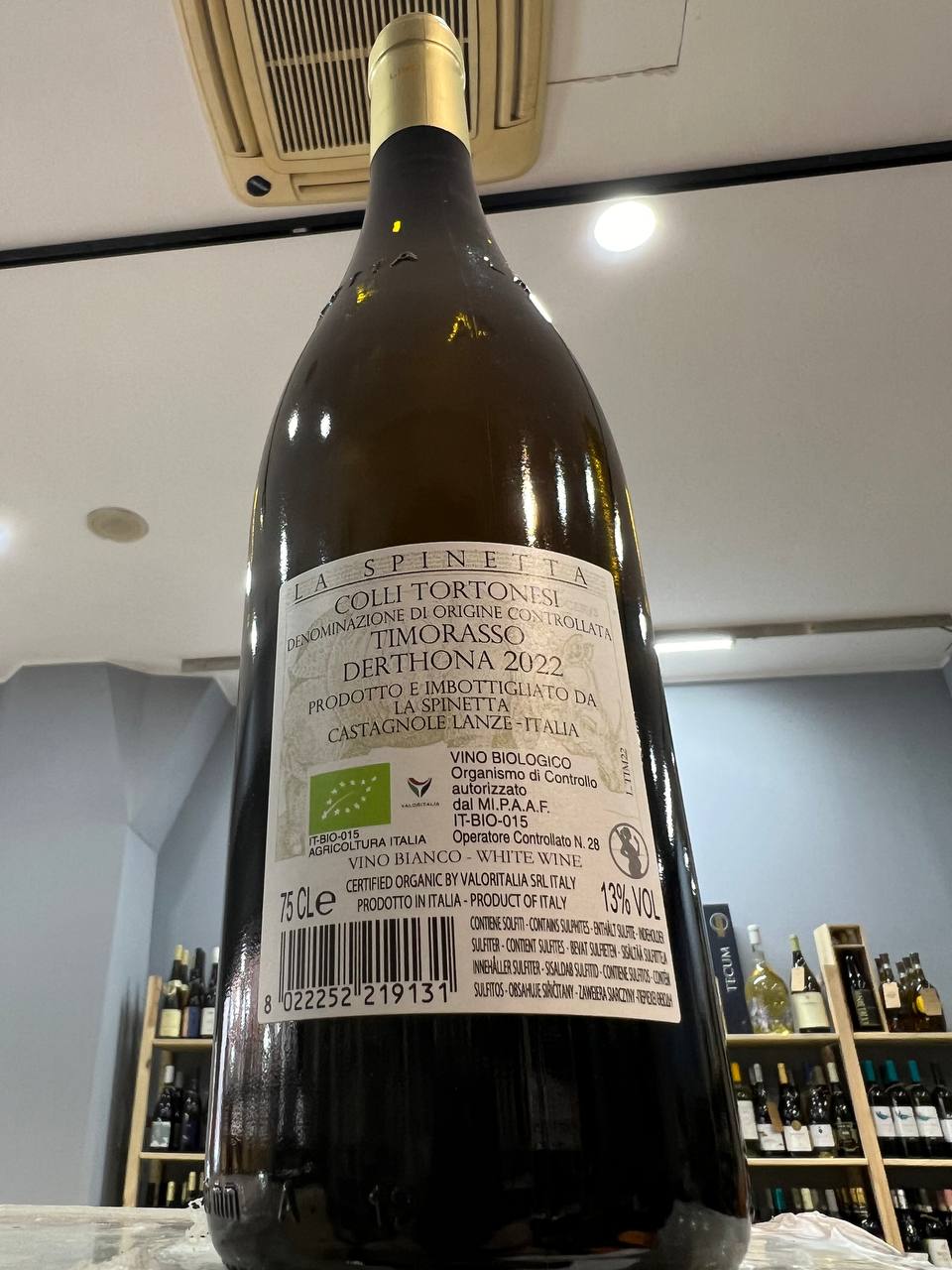 Derthona 2022 Timorasso La Spinetta Colli Tortonesi DOC