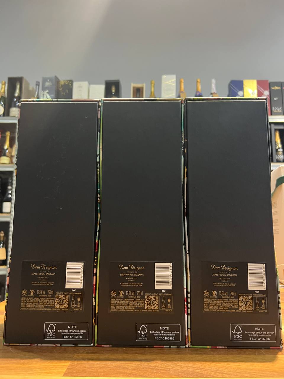 Dom Pérignon 2015 Trilogy Collection Jean-Michel Basquiat - Special Edition