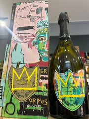 Jean-Michel Basquiat Dom Pérignon Vintage 2015 Collection Yellow Design