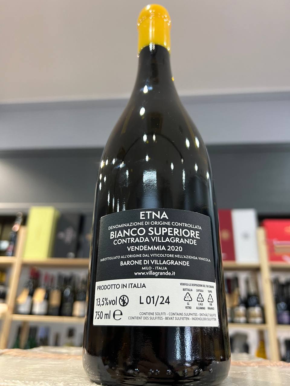 Etna Bianco Contrada Villagrande 2020 Barone di Villagrande