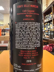 Merlot La Fonte delle Mùneghe 2018 - Cà Salarola