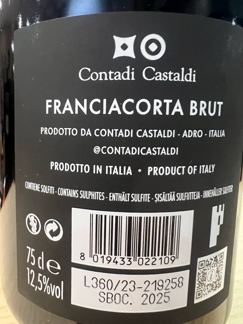 Franciacorta Brut Race Ducati Corse