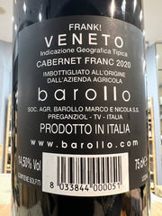 Barollo Frank! 2020 - IGT Veneto