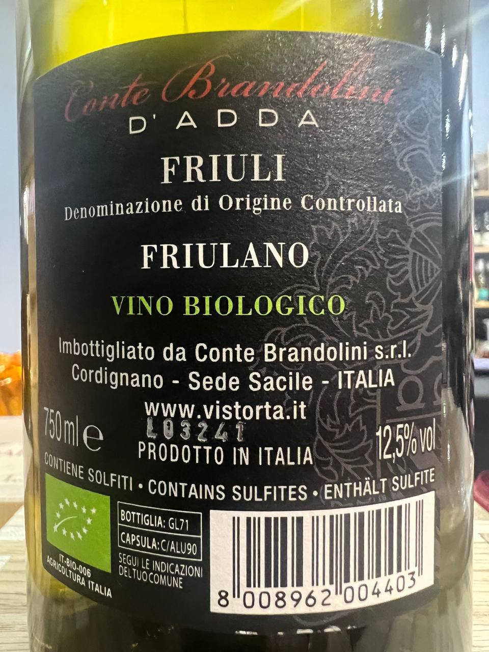 Friulano Conte Brandolini d’Adda 2023 - Friuli DOC