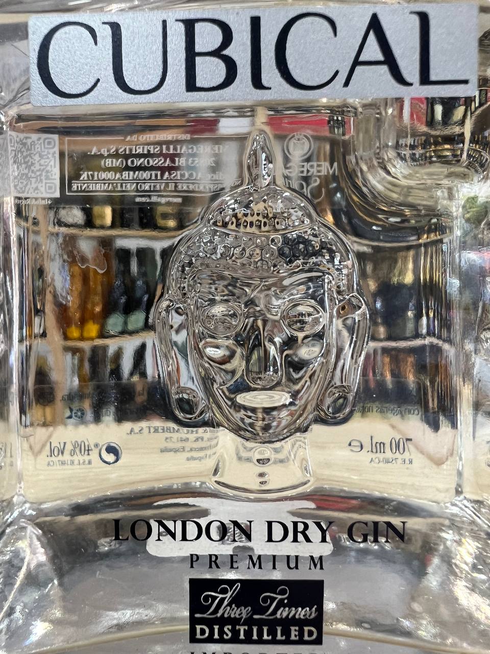 London Dry Gin Cubical Premium