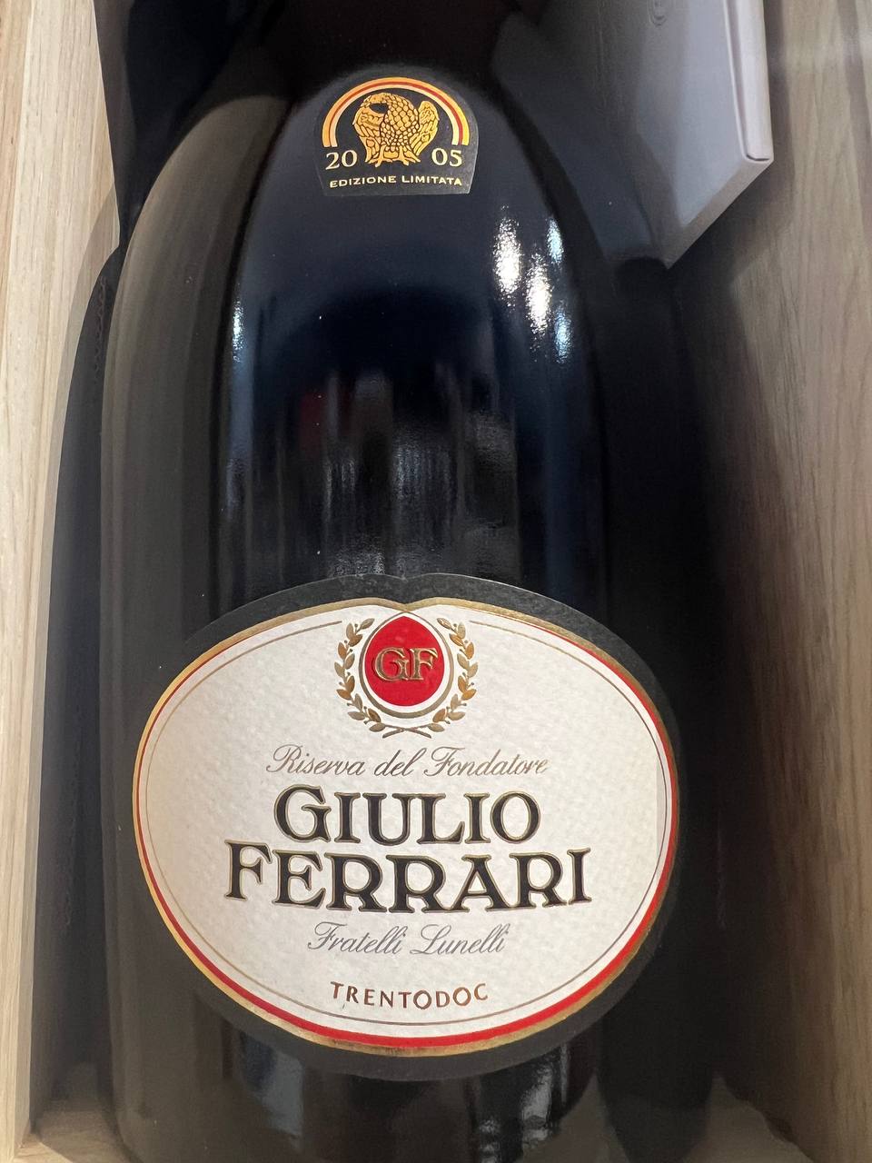 Giulio Ferrari Riserva Del Fondatore Magnum 2005 - Edizione Limitata