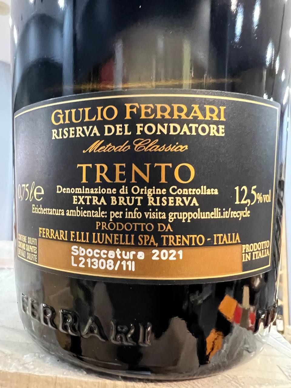 Riserva Del Fondatore Giulio Ferrari 2009 - Trento DOC