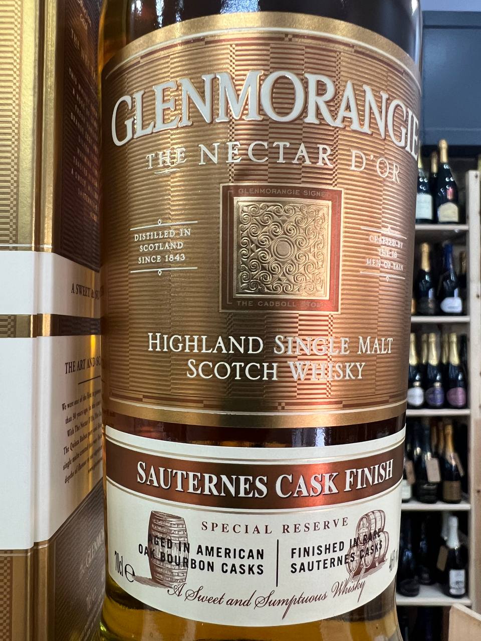 The Nectar D'Or Glenmorangie Sauternes Cask Finish Single Malt Scotch Whisky 12 Anni