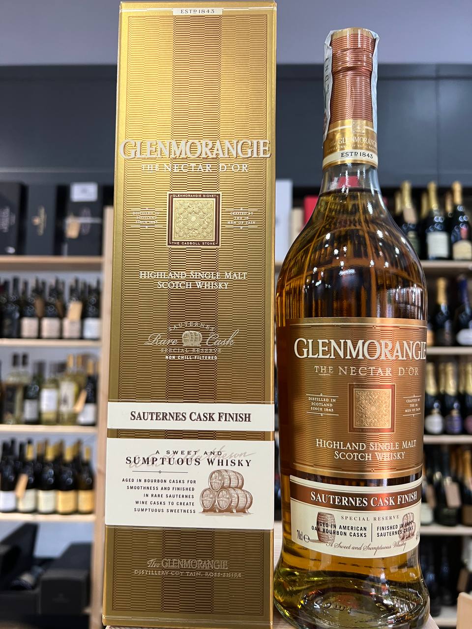 The Nectar D'Or Glenmorangie Sauternes Cask Finish Single Malt Scotch Whisky 12 Anni