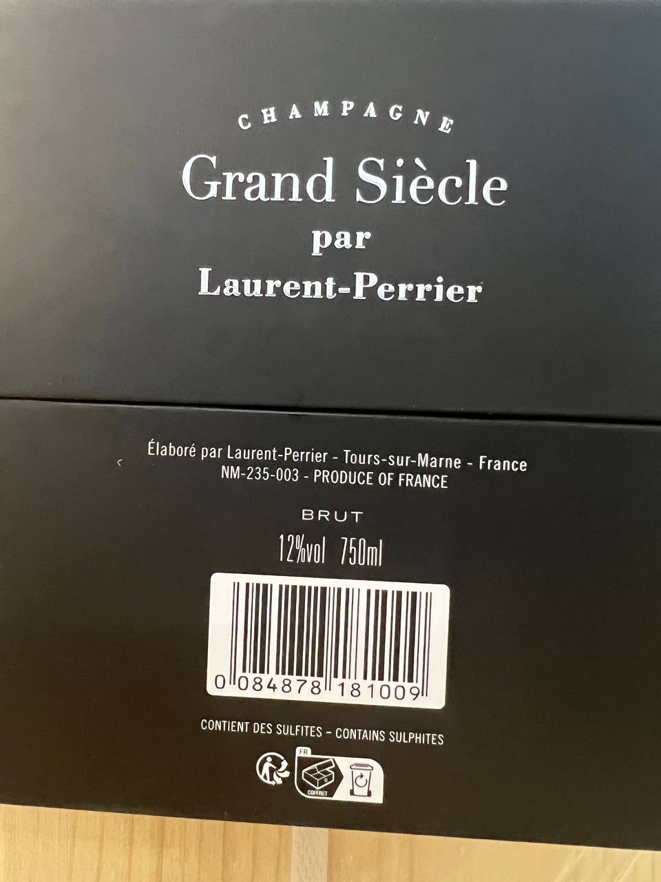 Champagne "Grand Siècle N°26" Laurent-Perrier - Astucciato