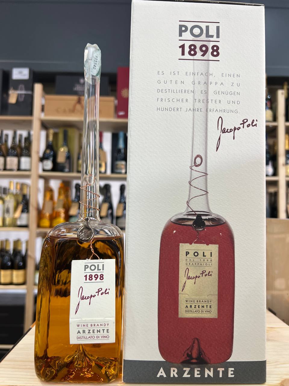 Brandy Arzente Poli con Astuccio - Distillato di Vino