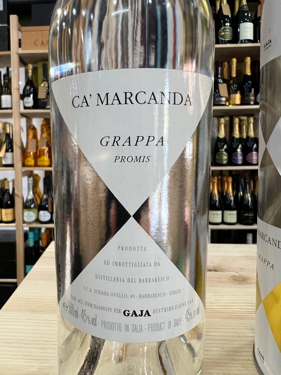Grappa Ca' Marcanda Promis Gaja Astucciata