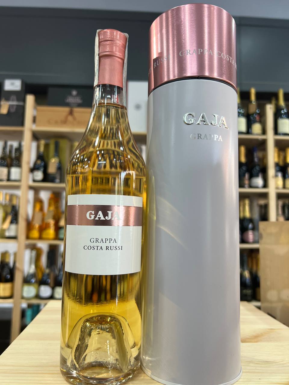 Grappa Di Nebbiolo Costa Russi Gaja Astucciata