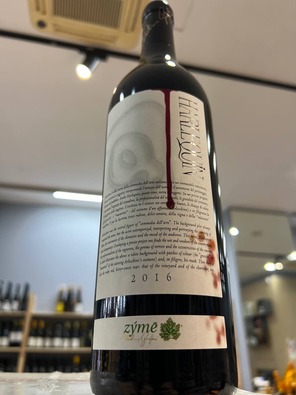 Harlequin 2016 Zýmè Veneto Rosso IGP