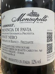 I Germogli 2024 Monsupello Frizzante Bianco Pinot Nero