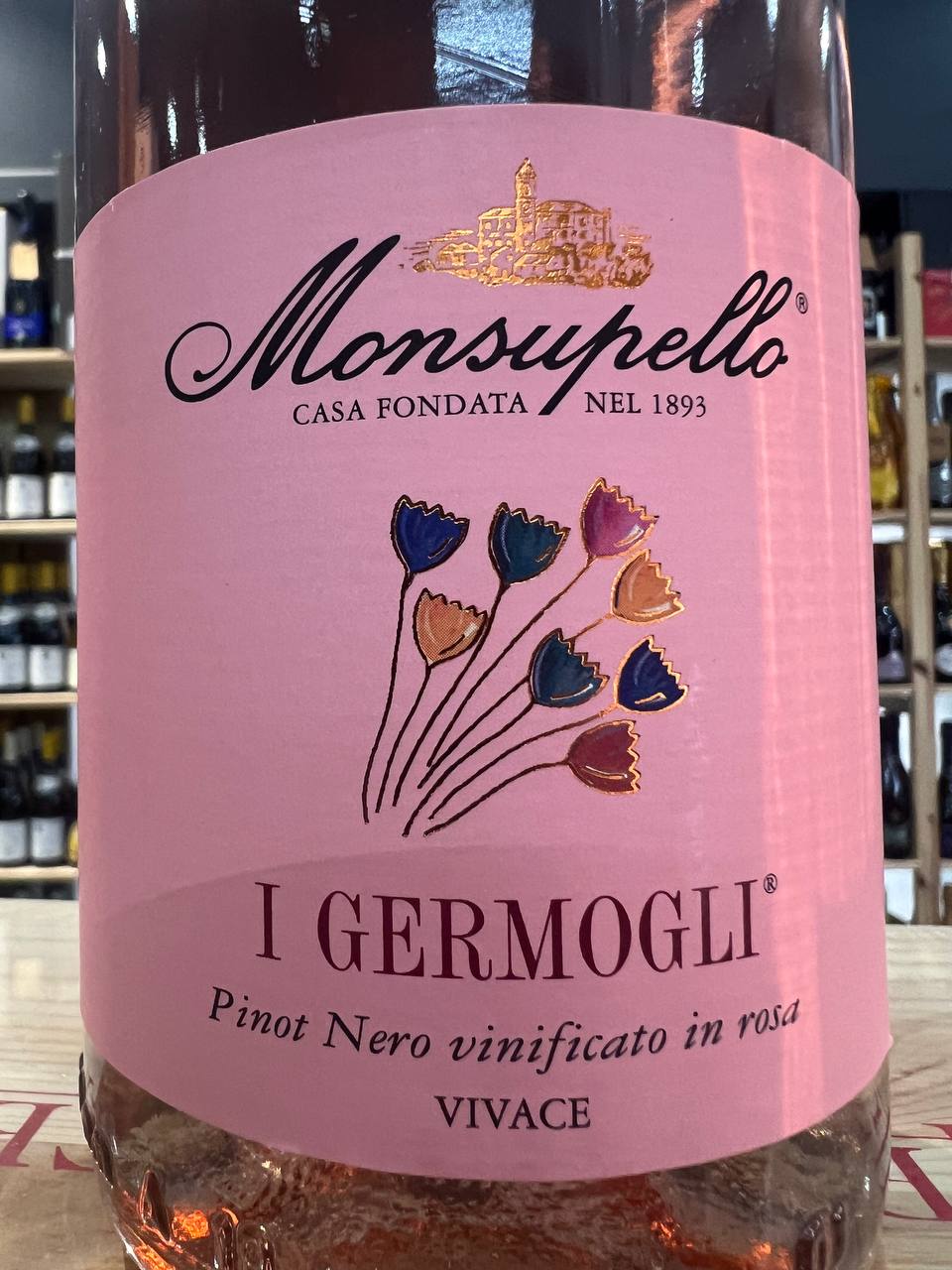 I Germogli 2024 Monsupello Frizzante Vinificato in Rosa