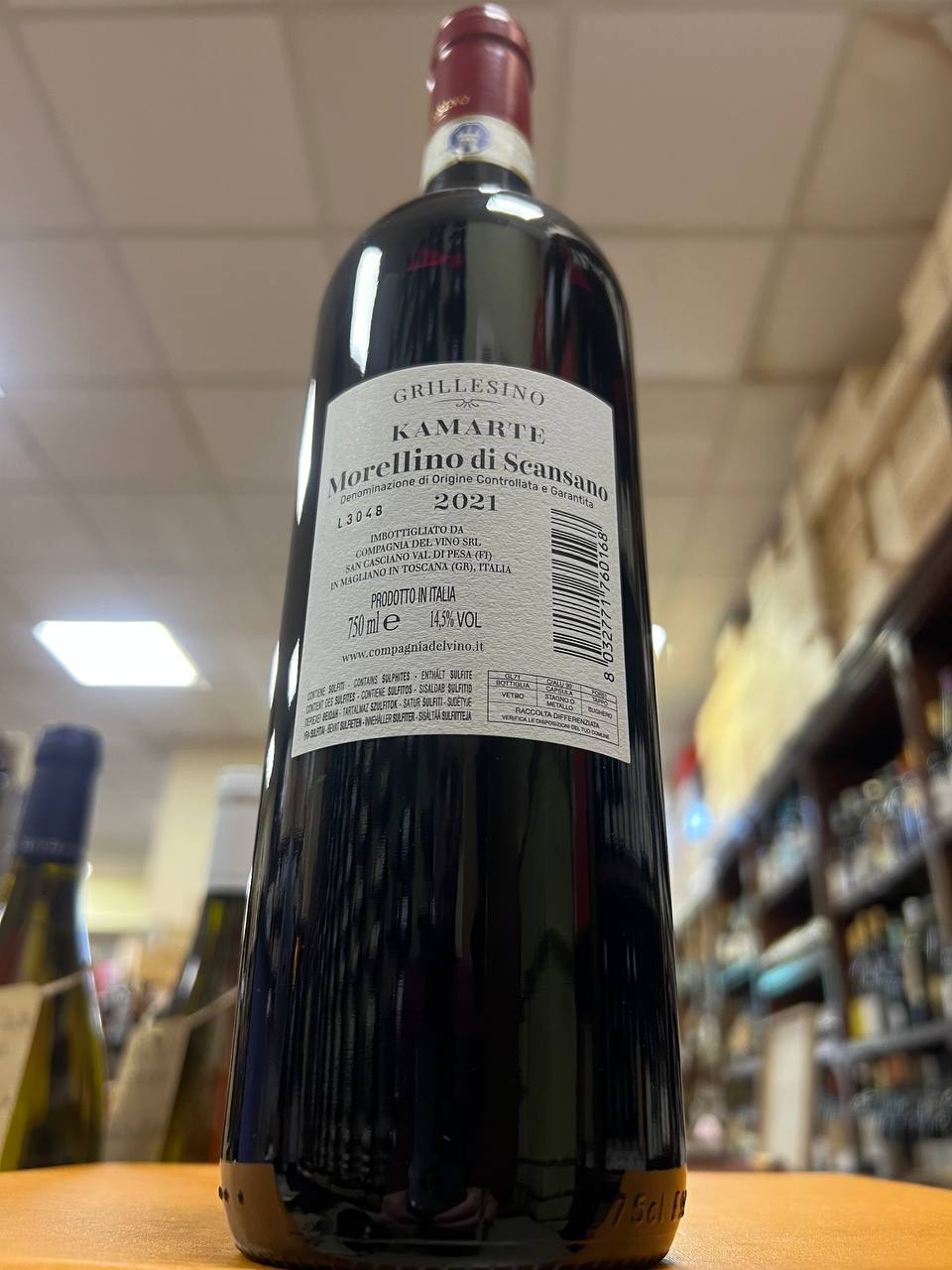 Morellino di Scansano Kamarte 2021 Grillesino