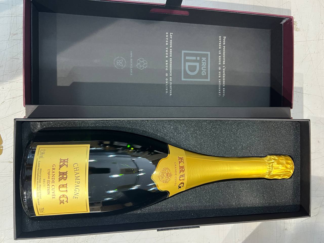 Champagne Krug 170ème Édition Astucciato