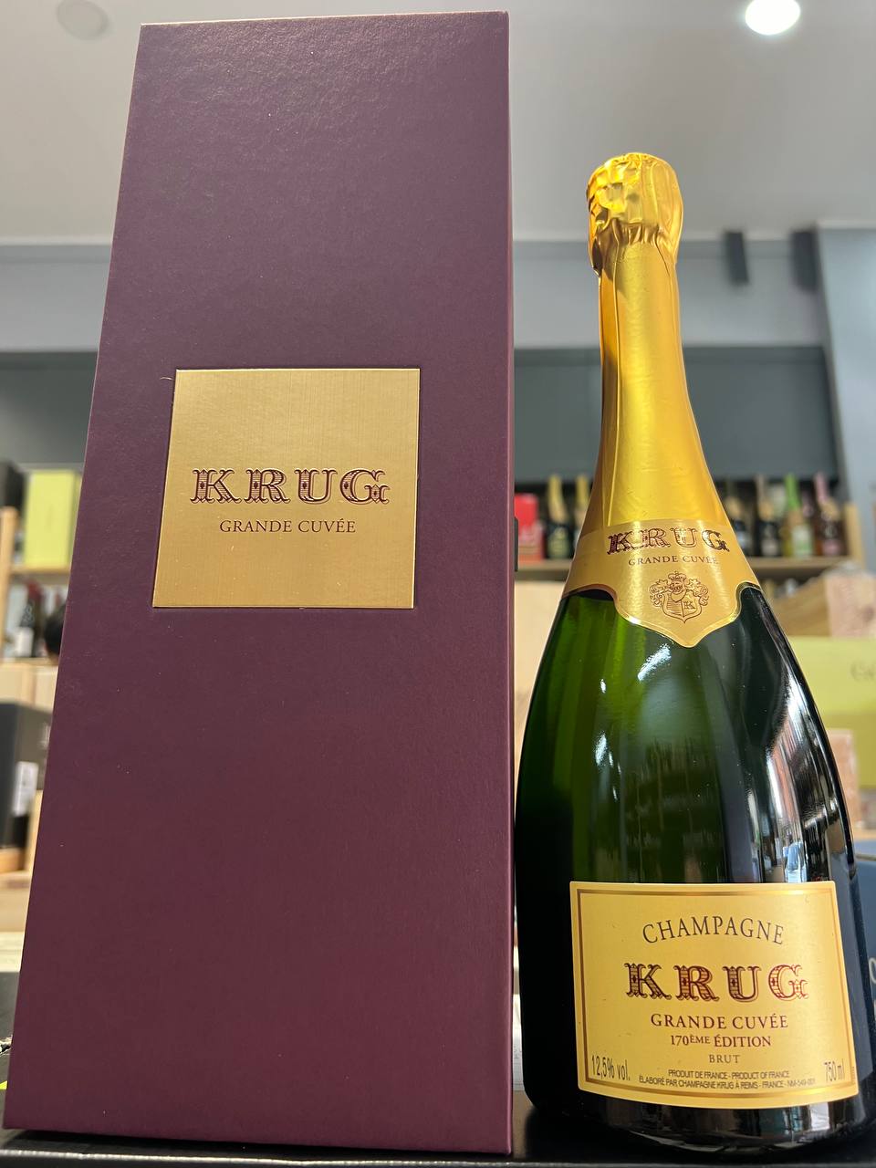 Champagne Krug 170ème Édition Astucciato