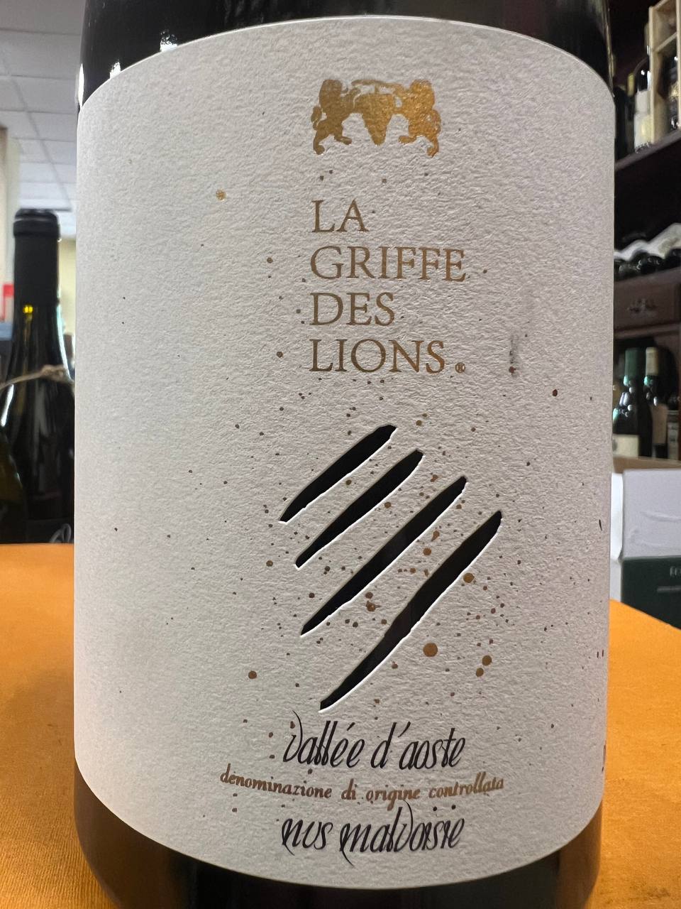 Nus Malvoisie "La Griffe des Lions" 2016  La Crotta di Vegneron