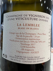 Julien Prélat La Lemblée Champagne Blanc De Blancs