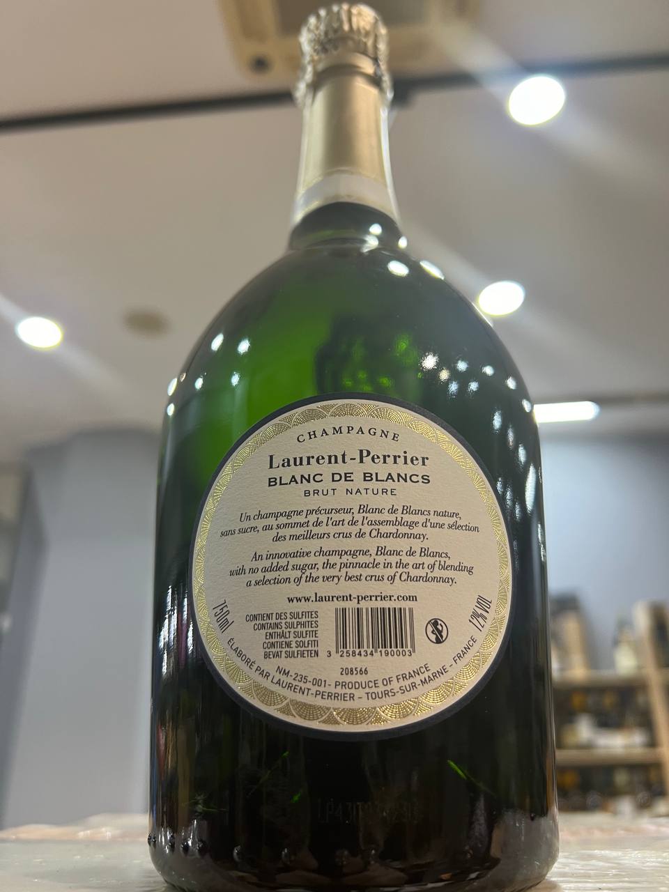 Champagne Blanc de Blancs Laurent-Perrier Brut Nature