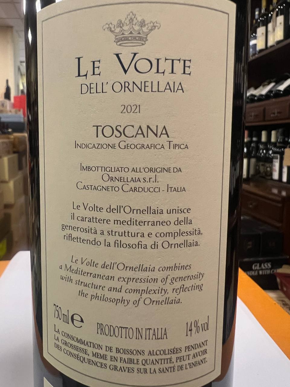 Le Volte dell’Ornellaia 2021 - Tenuta Dell'Ornellaia