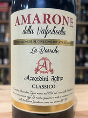 Le Bessole 2023 Amarone Della Valpolicella Classico Accordini