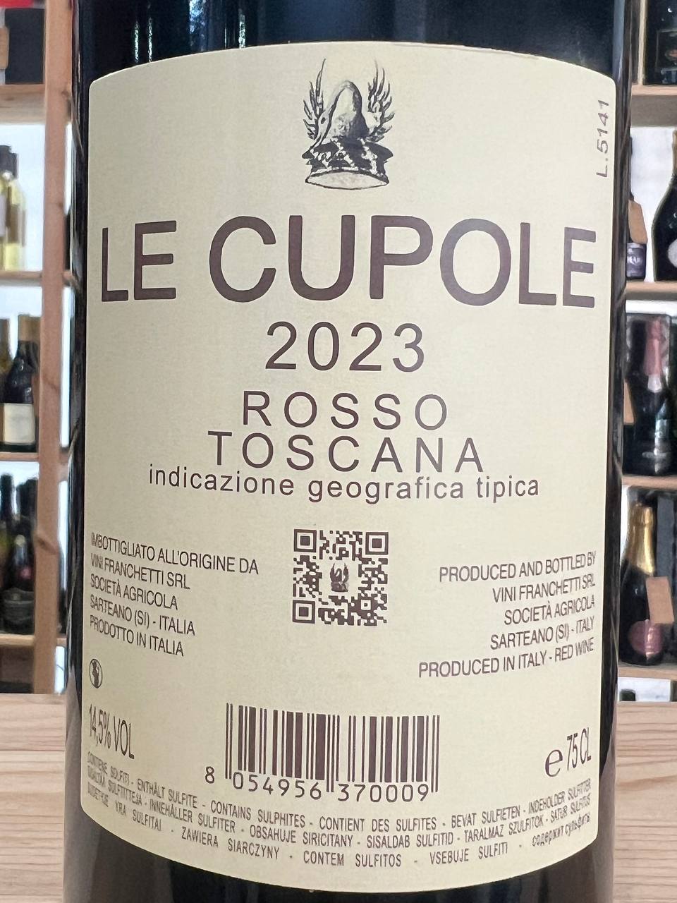 Le Cupole Trinoro 2023 - Toscana IGT