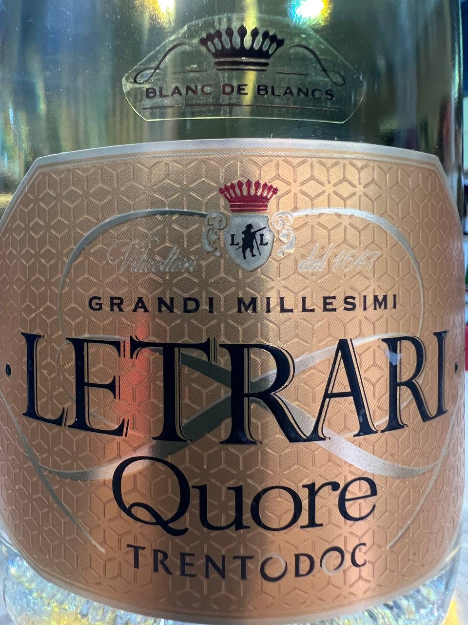 Letrari Brut Riserva Quore 2015 Trento DOC