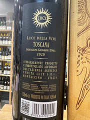 Luce 2020 In Cassetta legno - Toscana Rosso IGT