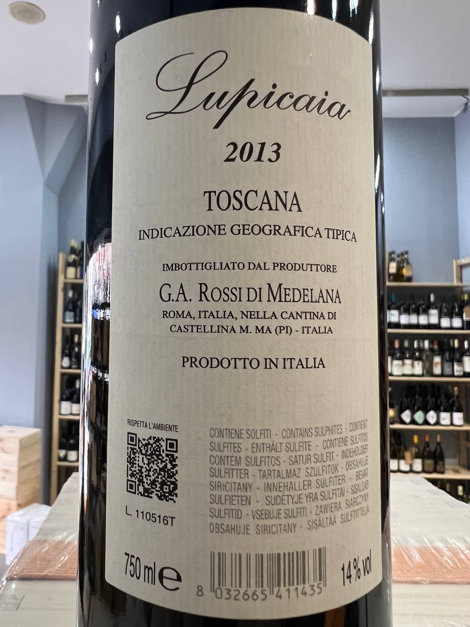 Lupicaia 2013 IGT Toscana Castello Del Terriccio