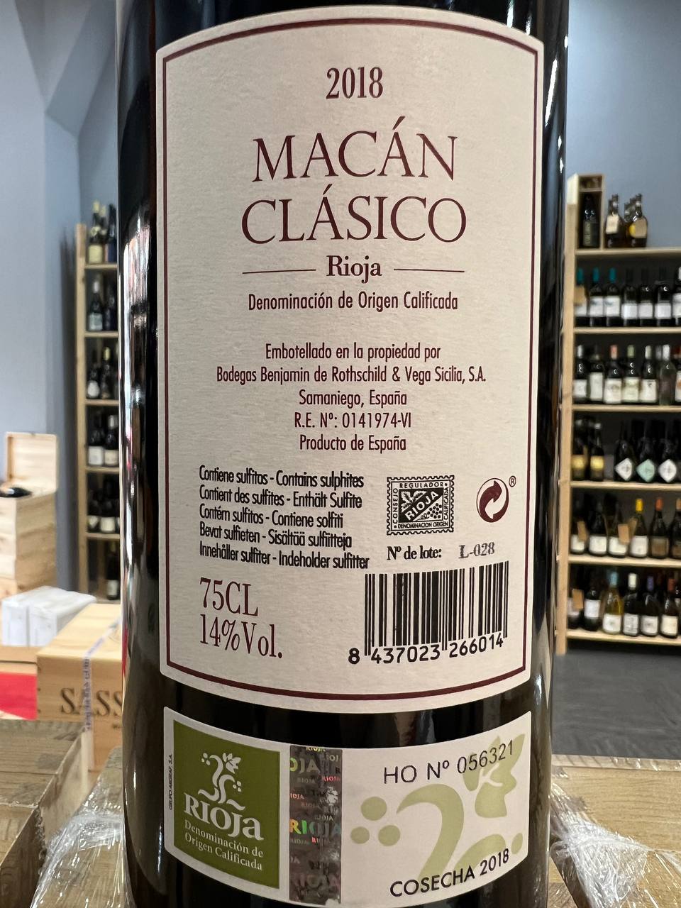 Macan Clasico 2018 Benjamin de Rothschild - Vega Sicilia