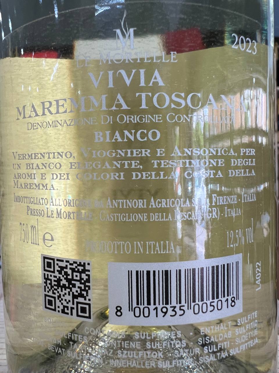 Maremma Toscana DOC Vivia 2023 - Le Mortelle