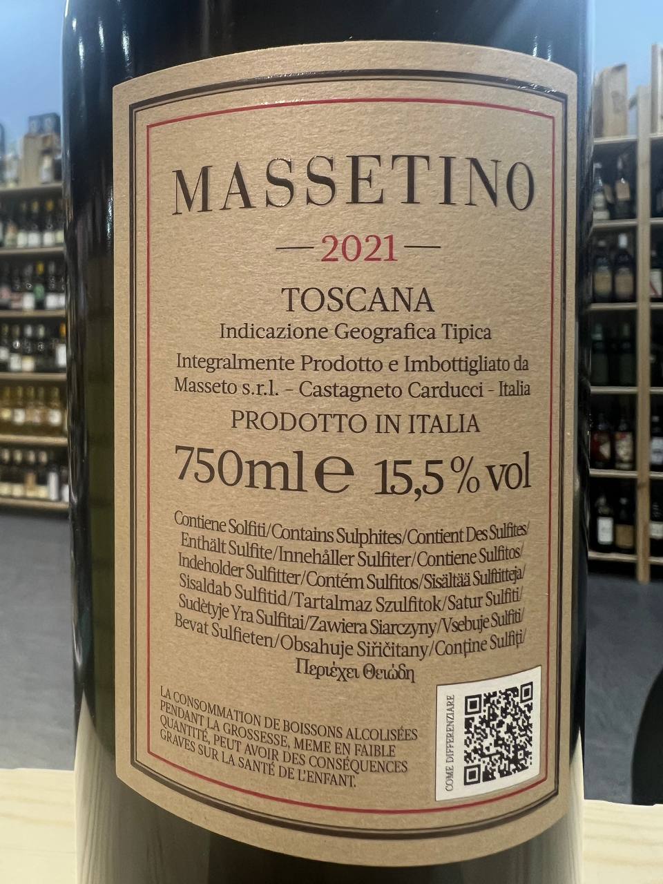 Massetino 2021 - Tenuta Masseto