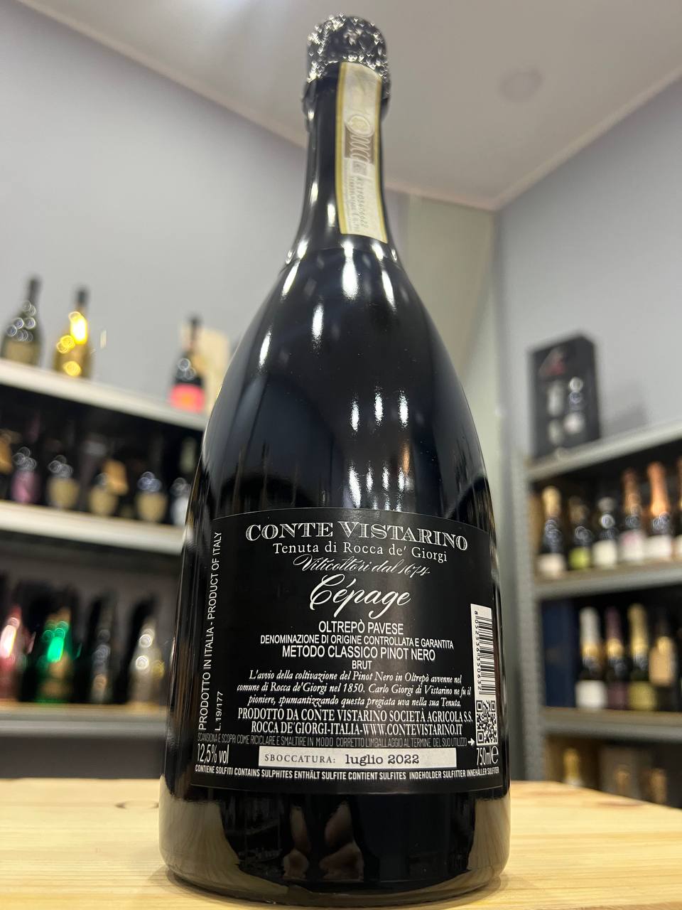 Cepage Brut Metodo Classico Conte Vistarino