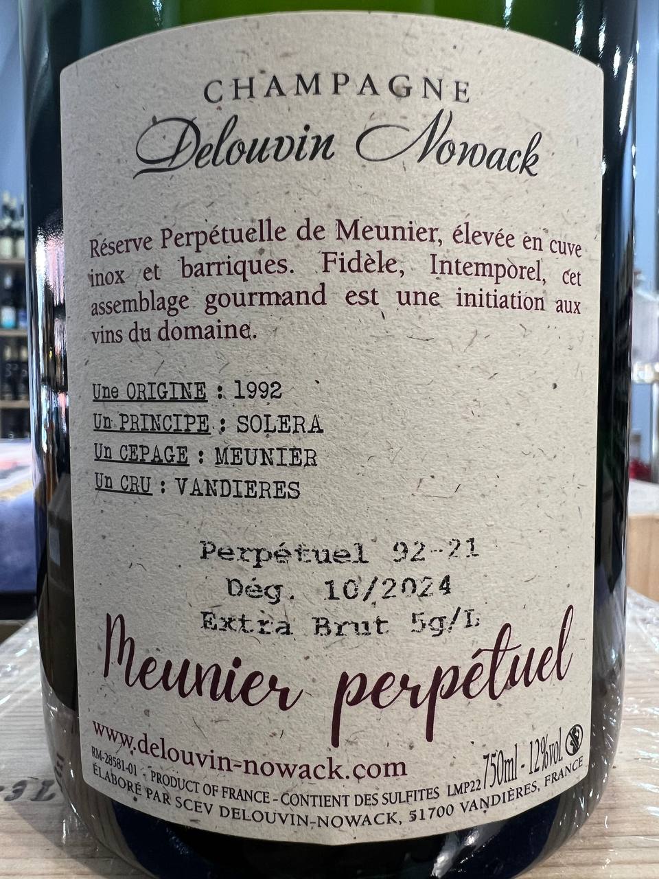 "Semper Fidelis XVI" Delouvin Champagne Extra Brut