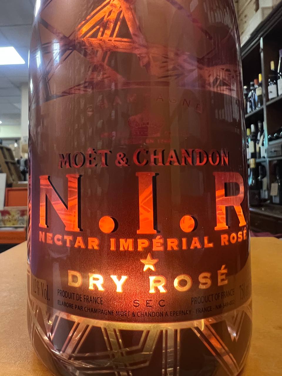 Moët & Chandon N.I.R. Nectar Impérial Rosé Dry Luminous