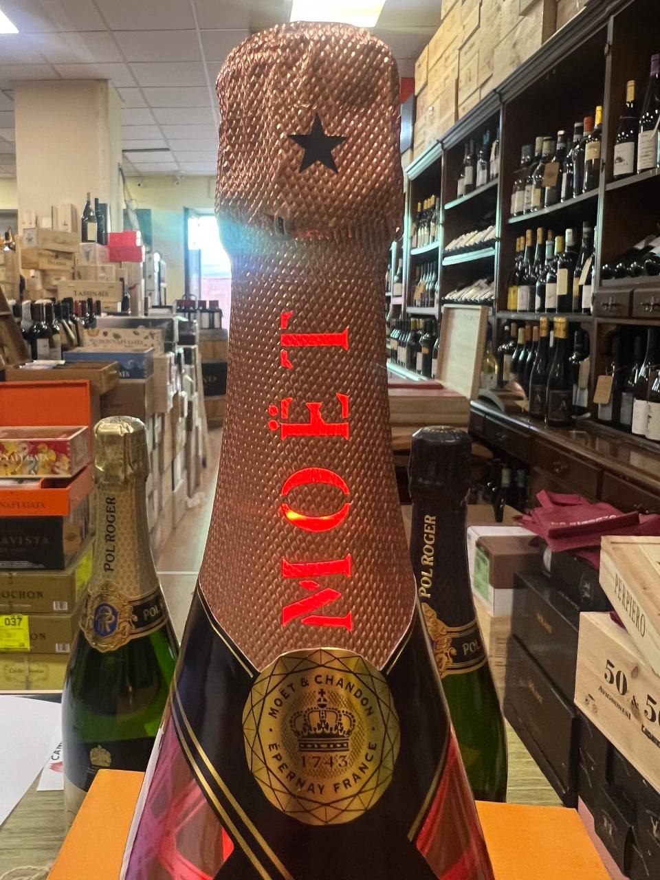 Moët & Chandon N.I.R. Nectar Impérial Rosé Dry Luminous