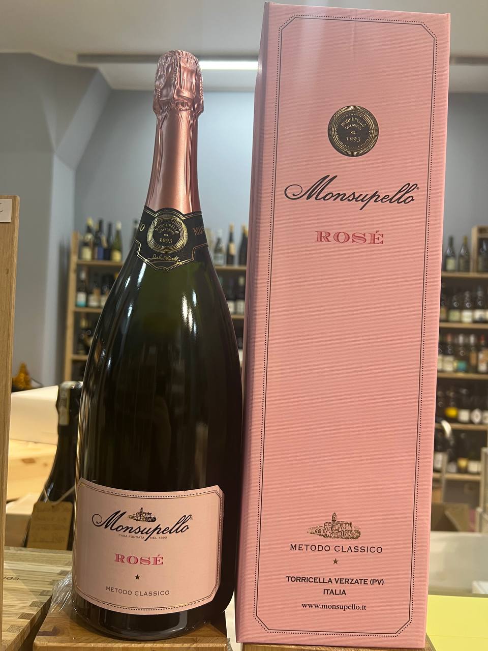 Monsupello Magnum Rosé Metodo Classico (Astucciato)