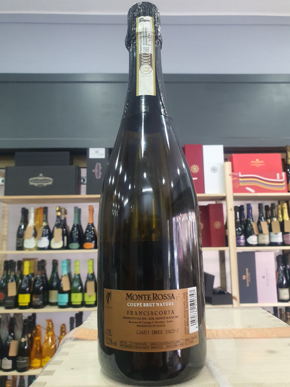 Franciacorta Coupé  Brut Nature Monte Rossa