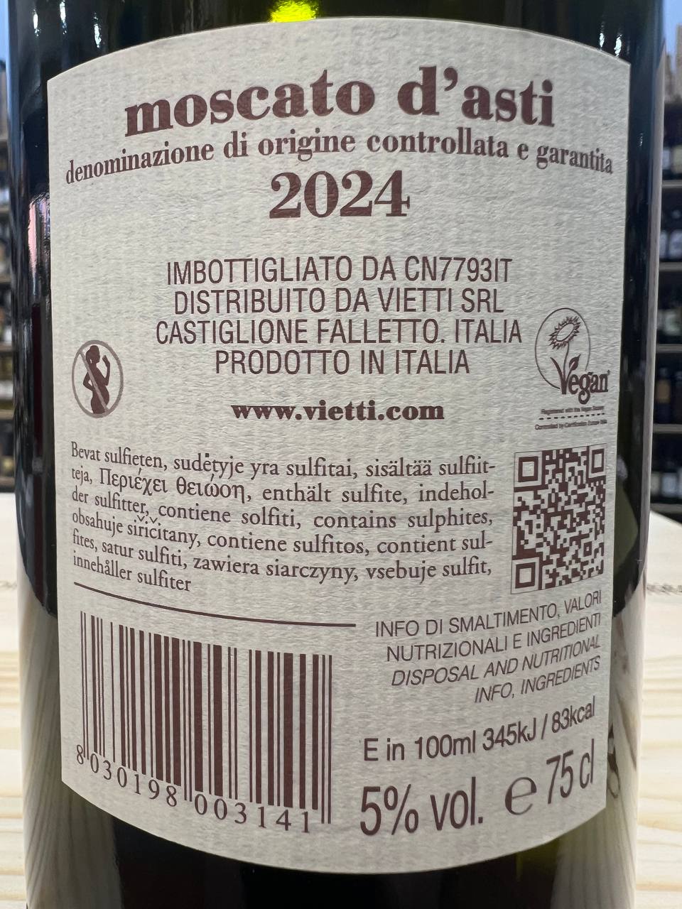 Moscato d'Asti Vietti 2024