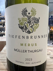 Muller Thurgau Tiefenbrunner 2023 A.A. Sudtirol DOC