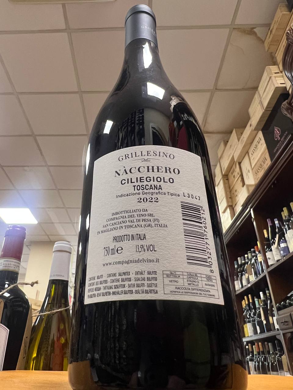 Nacchero 2022 Grillesino - Ciliegiolo Toscana IGT