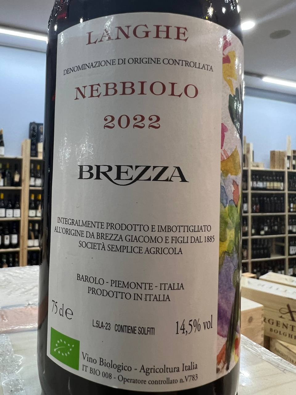 Langhe Nebbiolo 2022 Brezza