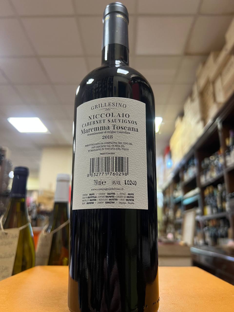 Niccolaio 2018 - Cabernet Sauvignon DOC Maremma Toscana