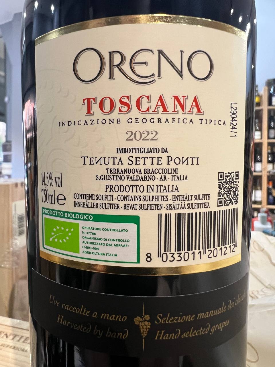 Oreno 2022 - IGT Toscana