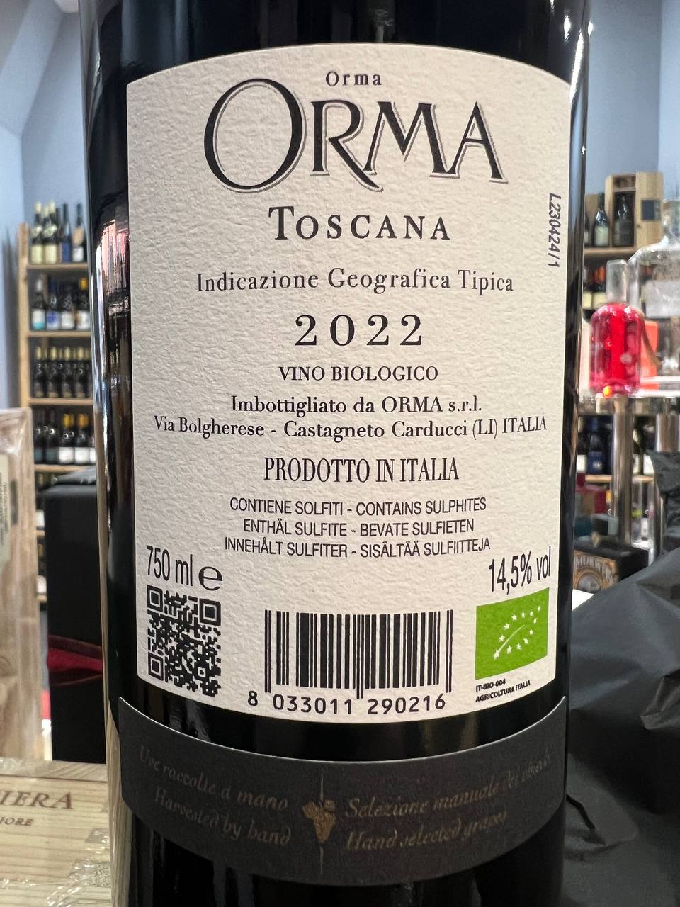 Orma 2022 Tenuta Sette Ponti