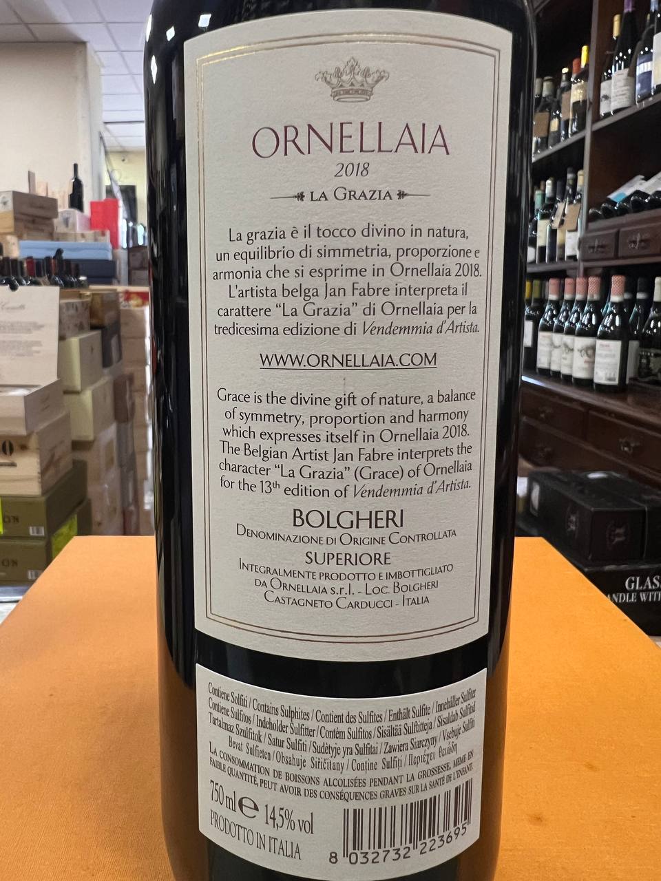 Ornellaia 2018 "La Grazia"